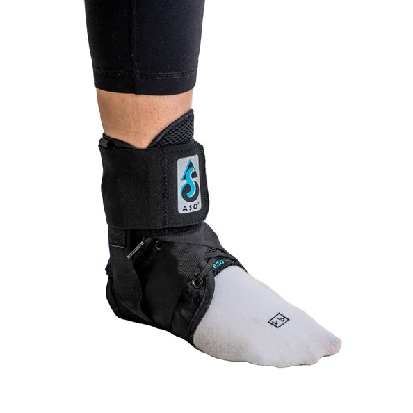 ASO Ankle Orthosis w/Stays (Blk)