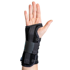 8” Wrist Lacer Blk