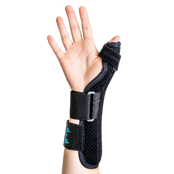 Bilateral Suede Thumb Splint